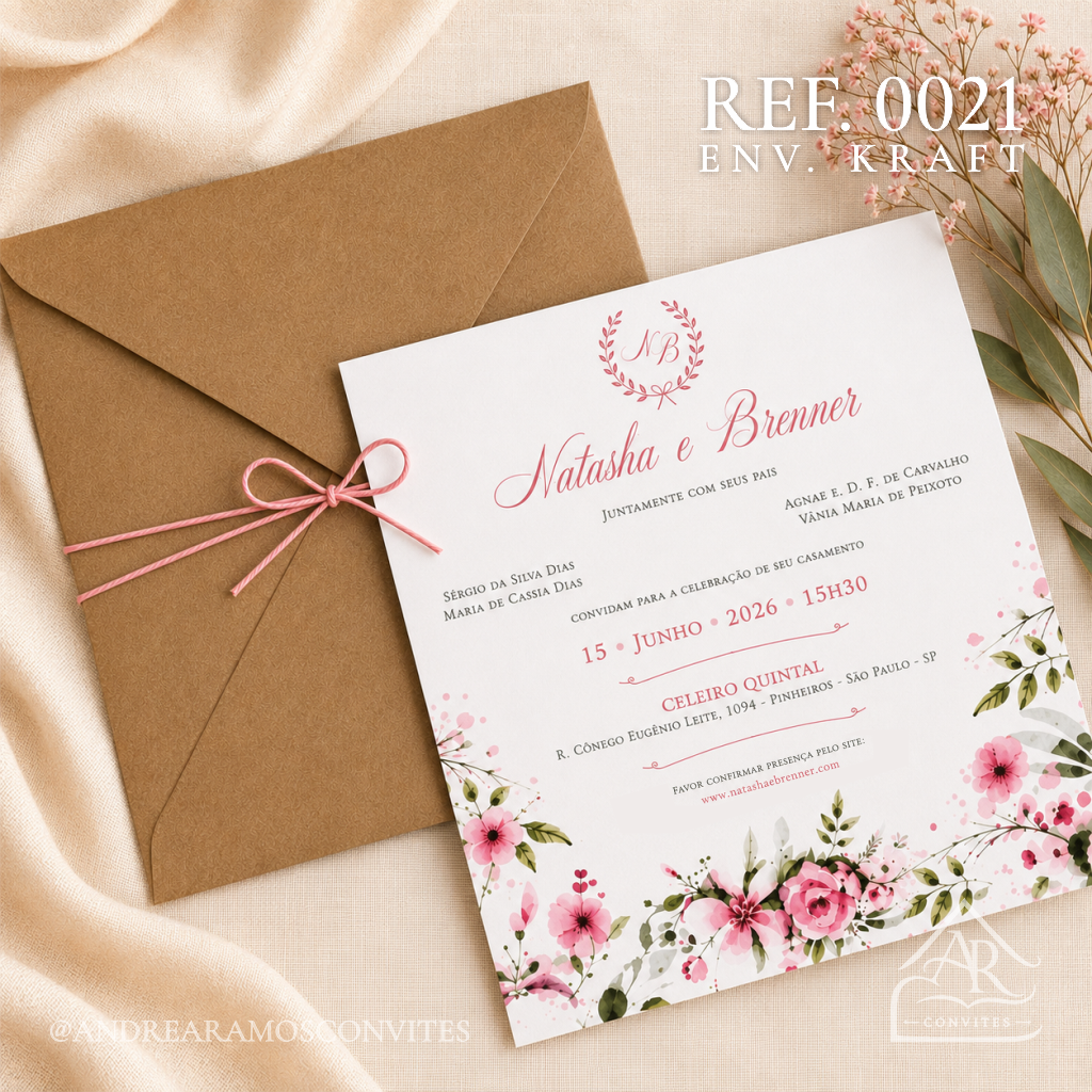 Referência 0021 — Envelope Kraft
